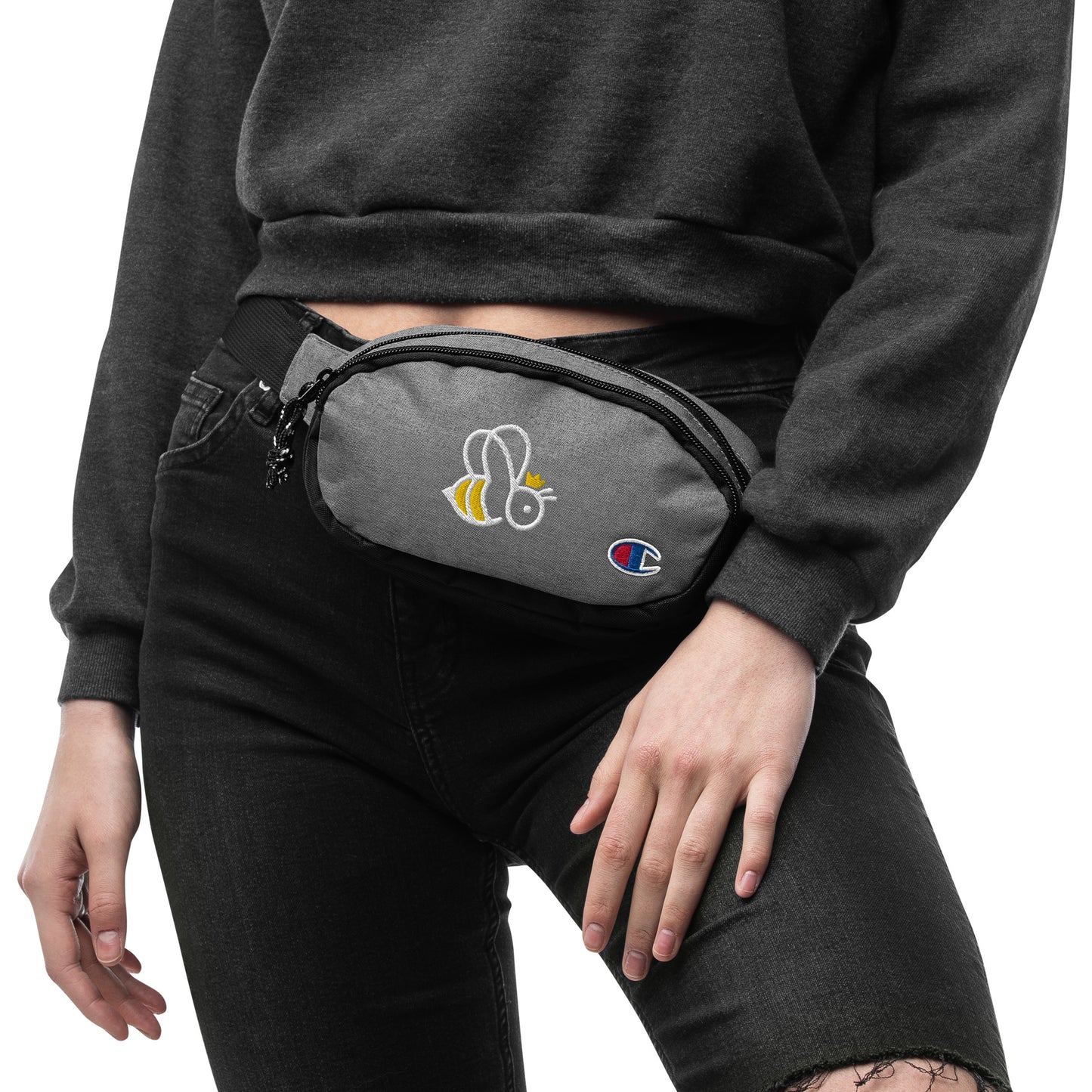 Cleen Bee Champion Embroidered Fanny Pack